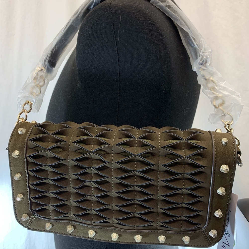 Izzy & Ali Olive Shoulder Bag